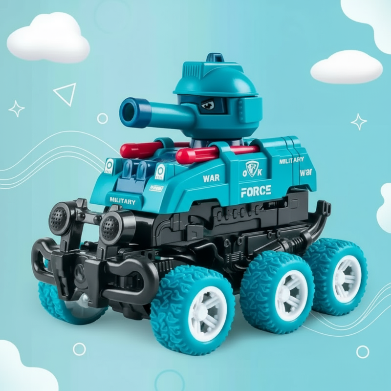 TankHero – Actief & Robuust – Speelgoedtank met Schietfunctie