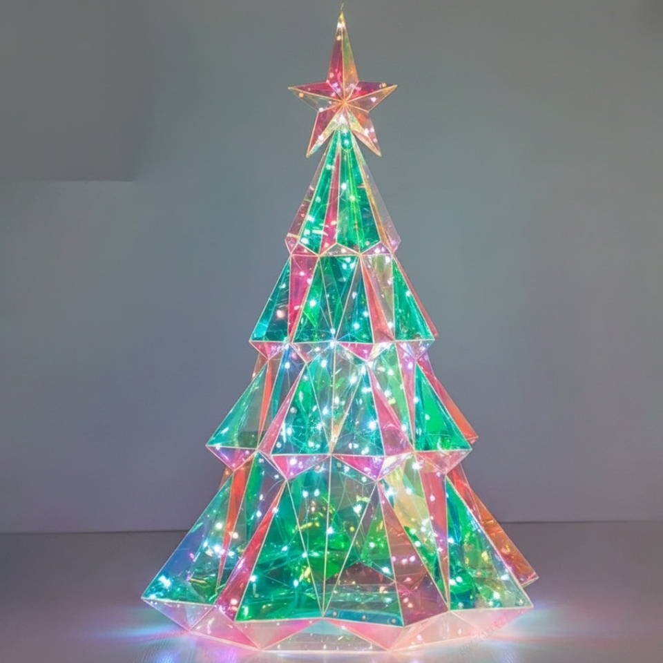 CrystalGlow – Feestelijk & Sfeervol – Decoratieve LED Kerstboom