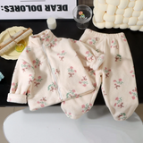 PlushBuds – Warm & Schattig – Pluche Kinder Set met Schattige Prints