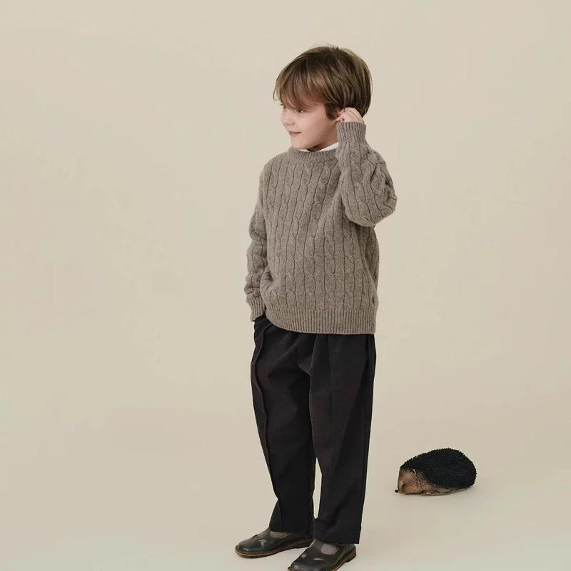 CozyWool – Warm & Comfortabel – Kinder trui van fijne wolmix