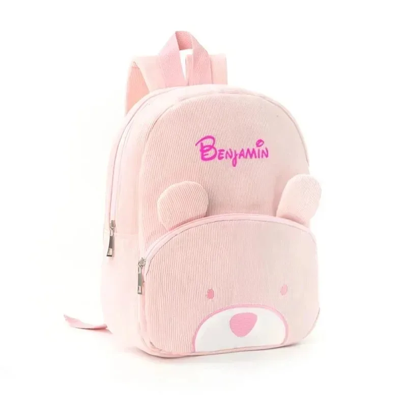 MyLittleBag – Persoonlijk & Schattig – Gepersonaliseerde Kinder Rugzak met Naam en Dierenprint