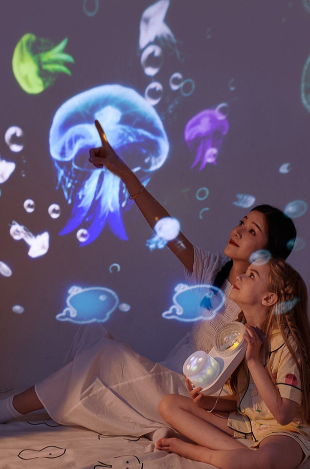 OceanGlow – Rustgevend & Magisch – Sterrenhemel Projectie Nachtlamp