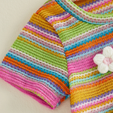 RainbowBloom – Kleurrijk & Schattig – Kinder Outfit 'Flower Power'