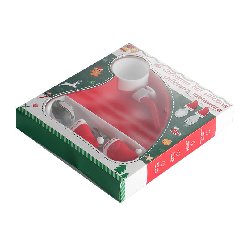 MiniMeal – Veilig & Antislip – Siliconen Peuterbord Set met Bestek