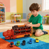 JurassicTruck™ – Stoer & Leuk – Opvouwbare Dino Transportwagen