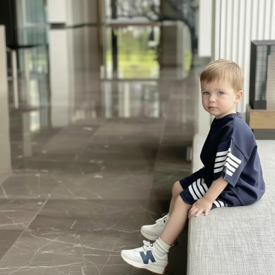 MiniSport – Sports & Casual – 2-delige Set met Short en T-shirt