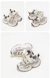Mini Fashion – Ademend & Lichtgewicht – Bordeaux Kindersneaker
