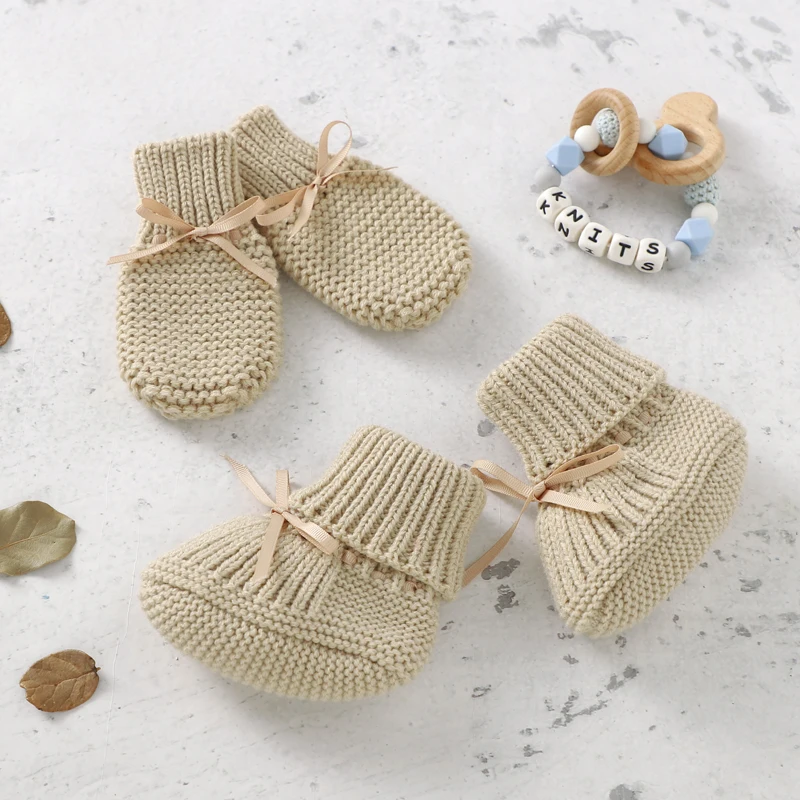 Booties & Mittens – Zacht & Warm – Handschoenen en Schoentjes Set