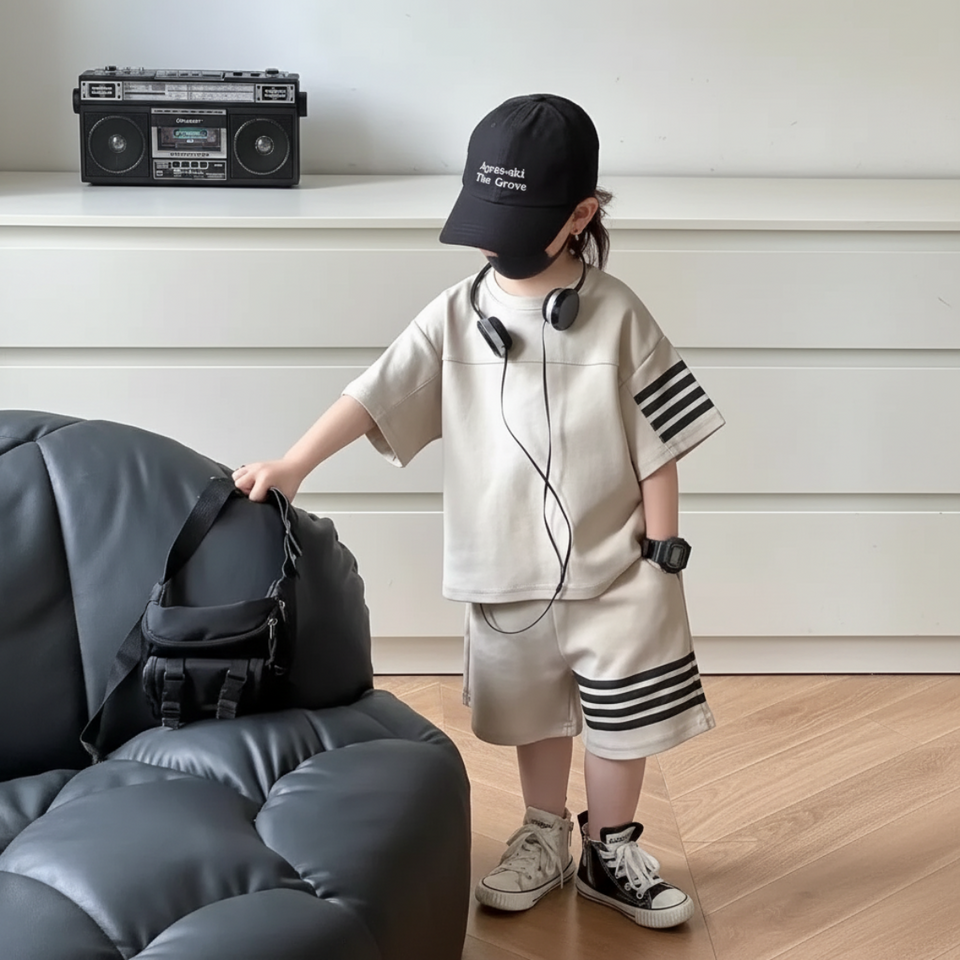 MiniSport – Sports & Casual – 2-delige Set met Short en T-shirt