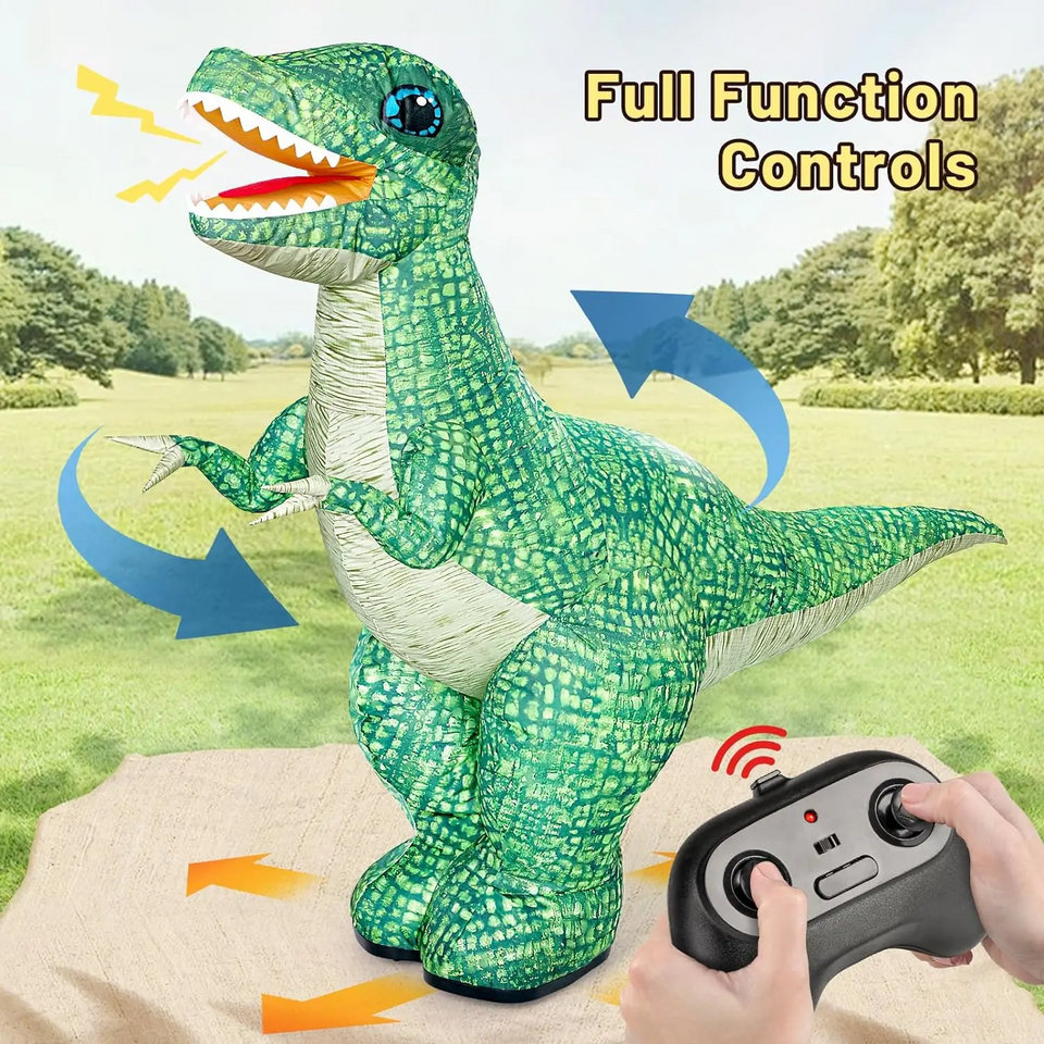 MegaDino – Avontuurlijk & Interactief – Opblaasbare RC Dinosaurus