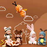 LittleDolly – Cute & Cozy – Baby Doll in a Cheerful Animal Costume