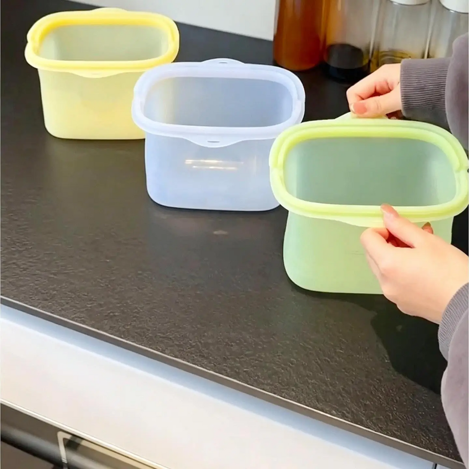 MealSaver – Praktisch & Herbruikbaar – Siliconen Bewaarzak voor Voedsel
