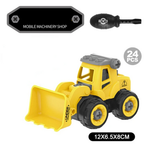 Construction Trucks™ - Techniek en verbeelding met constructievoertuigen - DIY Constructievoertuig