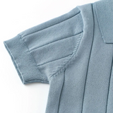 MiniLuxe – Elegant & Comfortabel – Polo Shirt met Gebreide Stof
