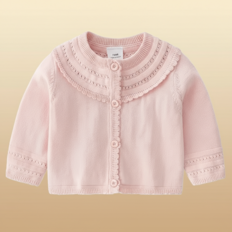CozyCub – Comfortabel & Modieus – Gebreide Kinder Cardigan Sweater
