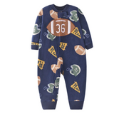WarmBuddy – Schattig & Zacht – Baby Jumpsuit van Fleece met Cartoonprint