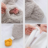 LittlePenguin – Zacht & Warm – Baby Pinguin Jumpsuit Slaapzak