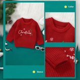 JoyKnit – Knus & Warm - Kersttrui met tekst