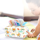 KleurenKracht – Ontwikkeling & Zintuigen – Montessori Sensorische Tissuebox