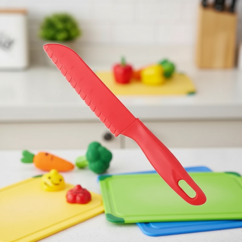 MiniChef – Veilig & Kindvriendelijk – Kinder Snijmes