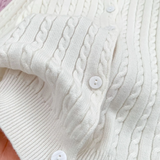 CozyBelle – Elegant & Warm – Gebreid Vestje met Knopen