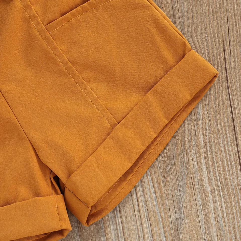 MiniFashionista – Elegant & Trends – Meisjes Set met Top, Short en Heuptasje