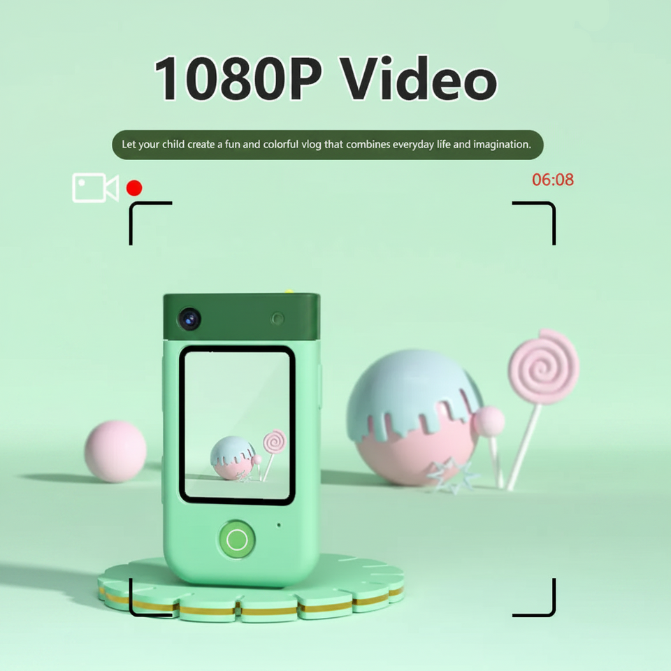 KiddoPhone – Educatief & Interactief – Kinder Smartphone met Camera en Spellen