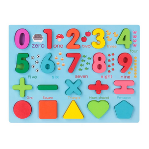 SmartBoard – Kleurrijk & Educatief – Montessori Cijfer & Letter Leerpuzzel