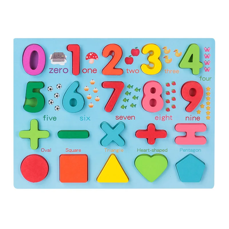 SmartBoard – Kleurrijk & Educatief – Montessori Cijfer & Letter Leerpuzzel