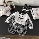 MiniBuddy – Zacht & Praktisch – Kinder Sweater Set met Lange Mouwen