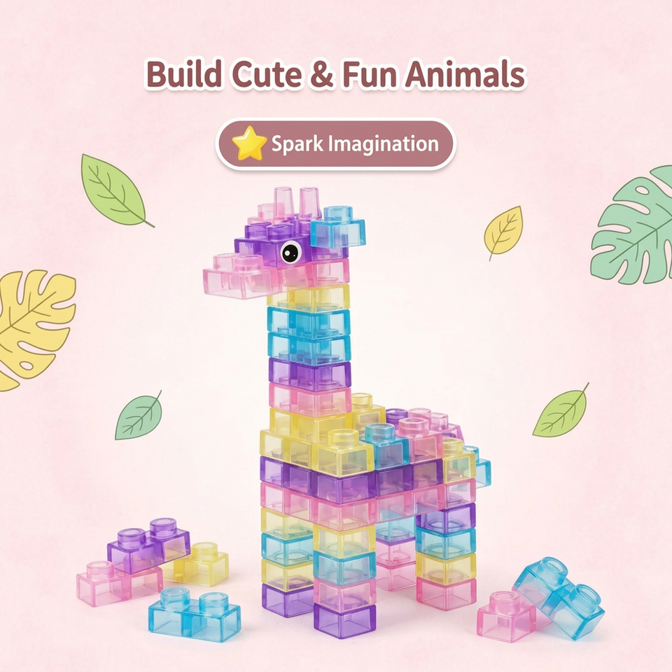 JellyBuild – Zacht & Creatief – Flexibele Jelly Bouwblokken