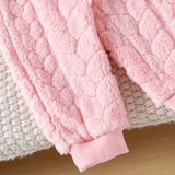 LittleBear – Warm & Knus – Pluche Kinder Set met Trui en Broek