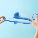 SplashGuard – Comfortabel & Praktisch – Baby Douchekap met Gezichtsbescherming