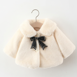 CozyPrincess – Warm & Elegant – Pluche Kinderjas met Strik