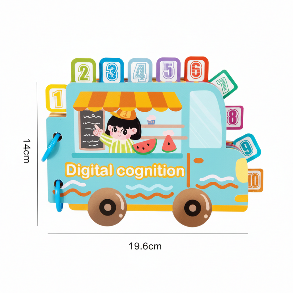 SmartCount – Educatief & Speels – Cijferboek met Telactiviteiten