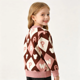 CozyCardi – Zacht & Warm – Gebreid Vestje met Leuke Prints