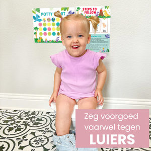 PottyChart – Speels & Motiverend – Potty Training Stickerkaart