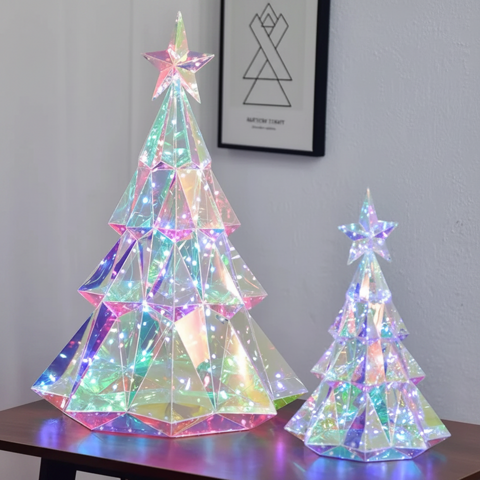 CrystalGlow – Feestelijk & Sfeervol – Decoratieve LED Kerstboom