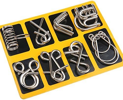 Metal Puzzle Ring Set™ - Metalen puzzelpret - Puzzelring
