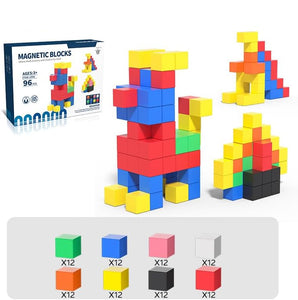 Magnet Toys – Leren & Bouwen – Magnetische Bouwblokken