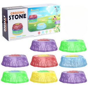 Crossing Stones™ - Springen & Balanceren - Lichtgevende Balansstenen