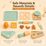 BakeBuddy – Creatief & Educatief – Houten Bakset Speelgoed
