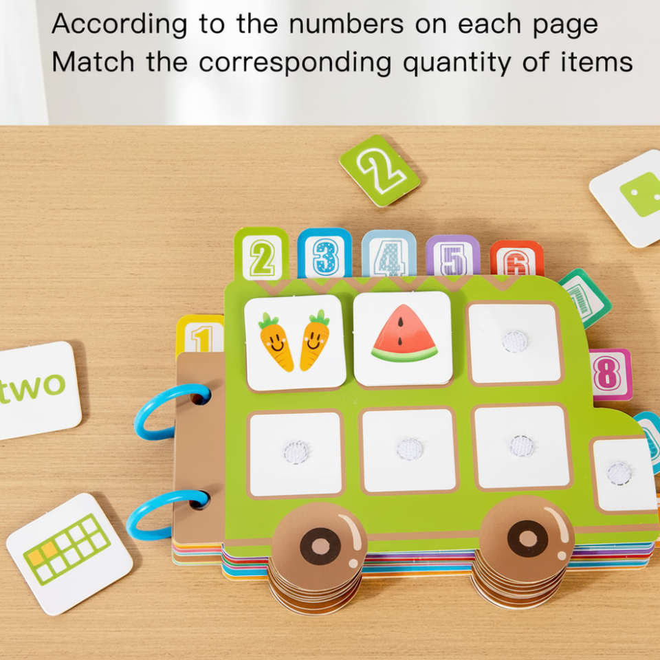 SmartCount – Educatief & Speels – Cijferboek met Telactiviteiten