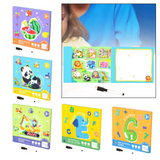 SmartMatch – Speels & Leerzaam – Magnetisch 2-in-1 teken- en puzzelboek