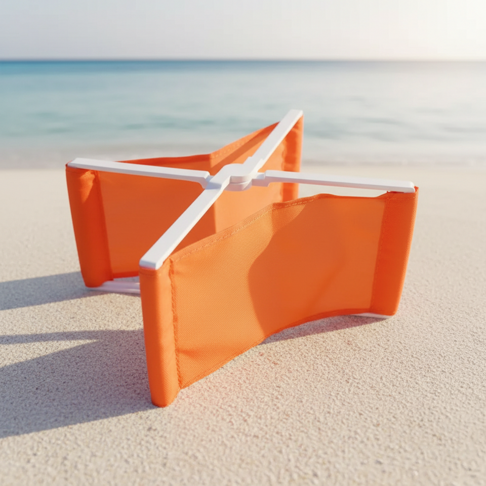 BeachNap – Draagbaar & Lichtgewicht – Opvouwbaar Hoofdsteun voor Strand en Park
