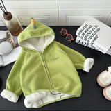 WinterBuddies – Warm & Schattig – Kinder Winterjas met Dierenprint