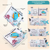 SoftTails – Kleurrijk & Sensorisch – Baby staartboekje