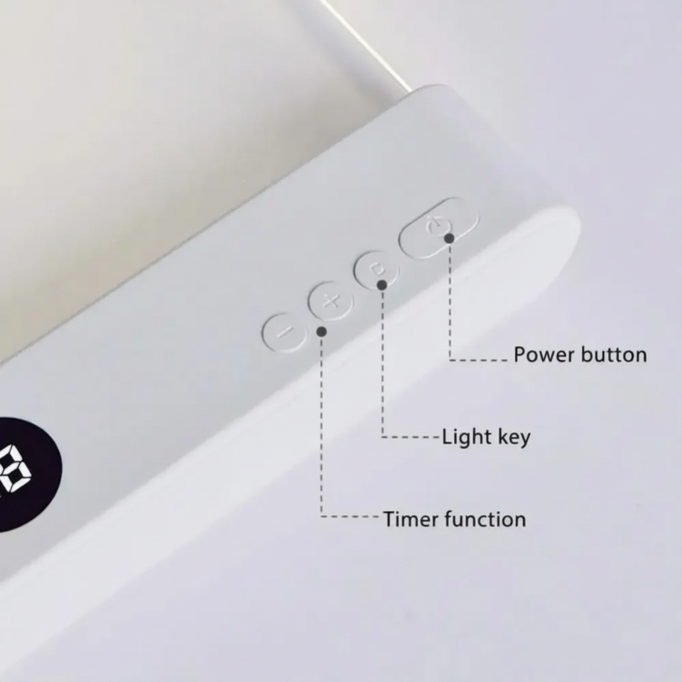 LumiPanel – LED & Gezond Ogen – Dimbare USB-boeklamp