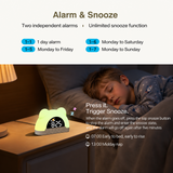 TinySunrise – Zacht & Functioneel – Digitale Wekker met Zonsopganglicht