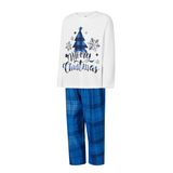 BlueChristmas – Elegant & Feestelijk – Familiepyjama met Kerstboomdesign